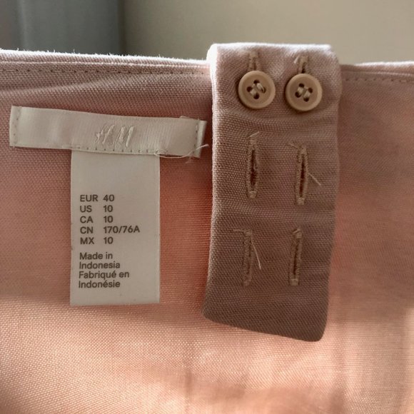 BEIGE BELTED ROMPER - Picture 4 of 4